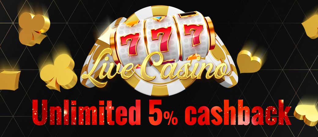 777Live is Your Day! Unlimited 5%
